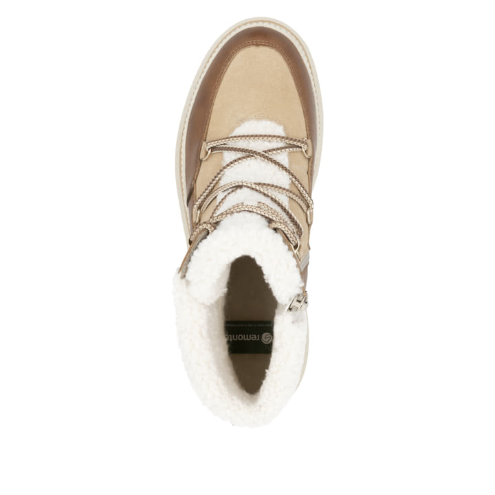 Remonte Artikelnummer D0C80-22 remonte Damen Schnürstiefel holzbraun Letzte 2 Tage