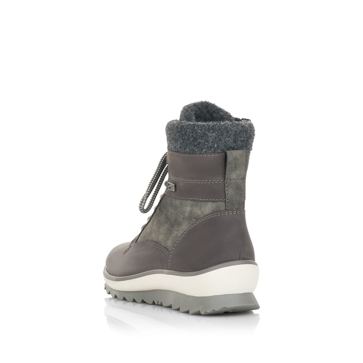 Remonte Artikelnummer R8477-45 remonte Damen Schnürstiefel granitgrau Sonderangebot der Fabrik