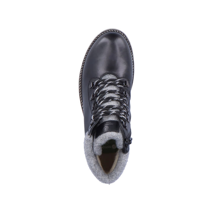 Remonte Artikelnummer D8462-02 remonte Damen Schnürstiefel graphitschwarz 50% Rabatt mit kostenlosem Versand