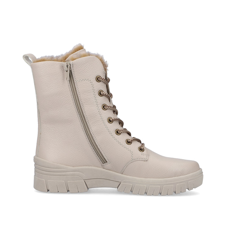 Remonte Artikelnummer D0E72-60 remonte Damen Schnürstiefel hellbeige Clearance-Verkauf