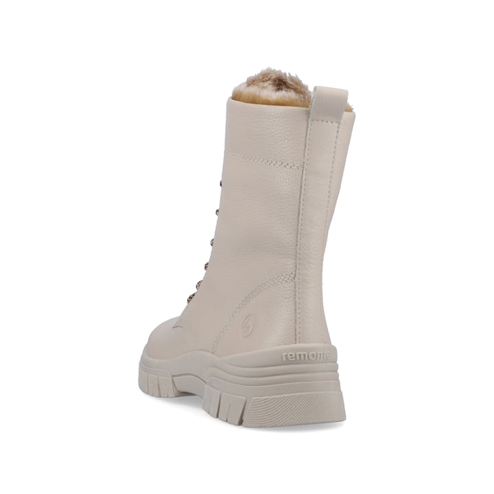 Remonte Artikelnummer D0E72-60 remonte Damen Schnürstiefel hellbeige Clearance-Verkauf