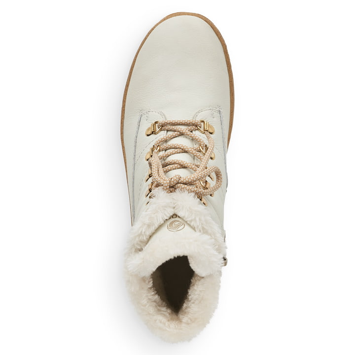 Remonte Artikelnummer R8480-80 remonte Damen Schnürstiefel schwanenweiß Kostenloser Versand international