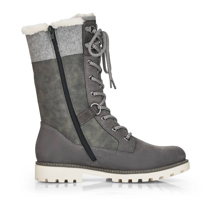 Remonte Artikelnummer D8474-45 remonte Damen Hochschaftstiefel mondgrau Speichern exportieren
