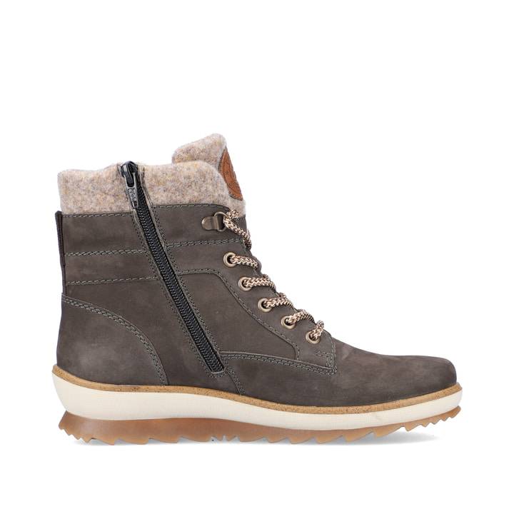 Remonte Artikelnummer R8477-46 remonte Damen Schnürstiefel asphaltgrau Angebote