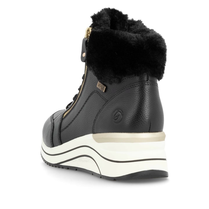 Remonte Artikelnummer D0T77-02 remonte Damen Schnürstiefel asphaltschwarz Hotsell