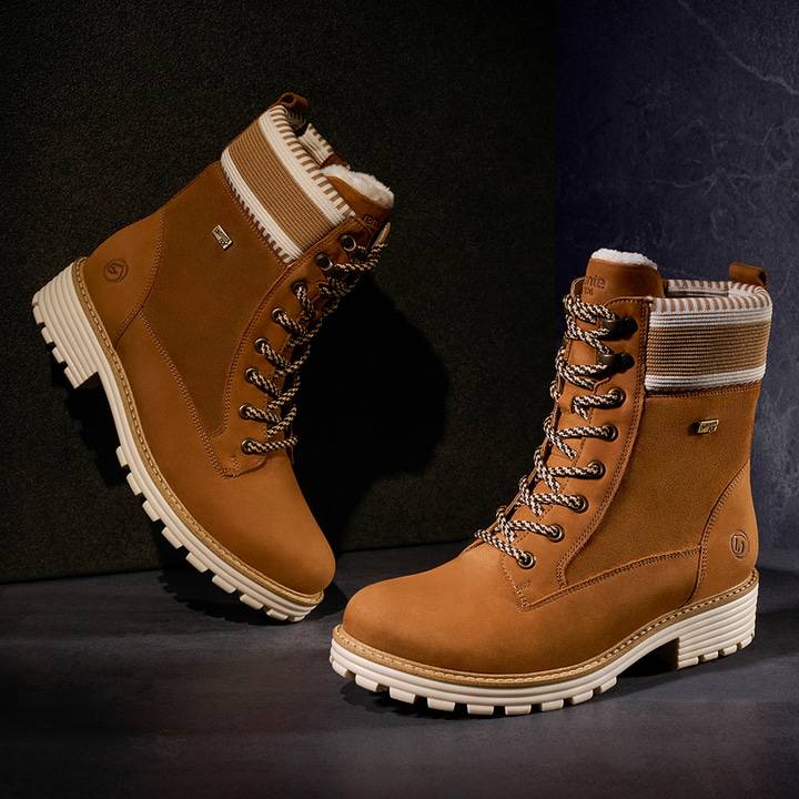 Remonte Artikelnummer D0W77-22 remonte Damen Schnürstiefel kupfer Schlussverkauf