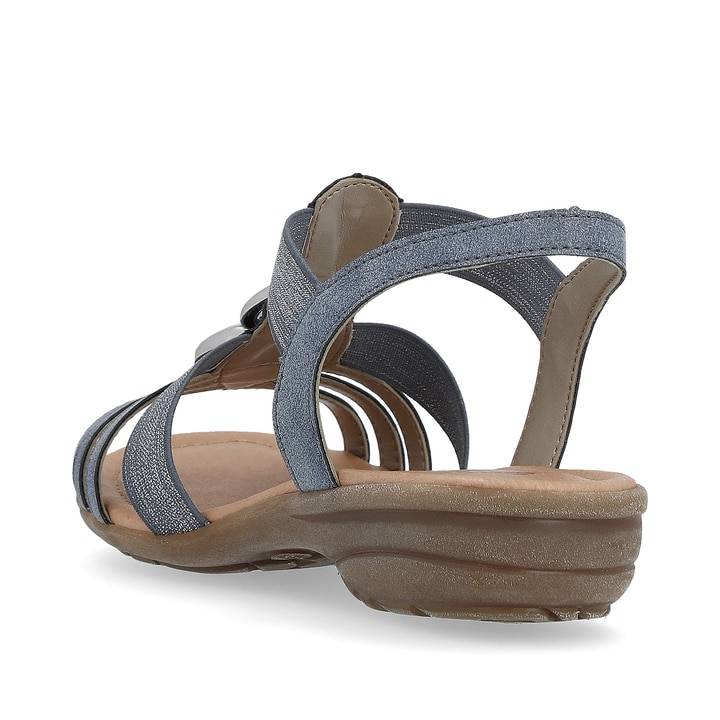 Remonte Artikelnummer R3605-12 remonte Damen Riemchensandalen schieferblau-silber Blitzverkäufe