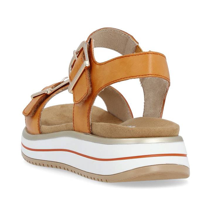 Remonte Artikelnummer D1J51-38 remonte Damen Riemchensandalen safranorange Fabrik Onlineshop