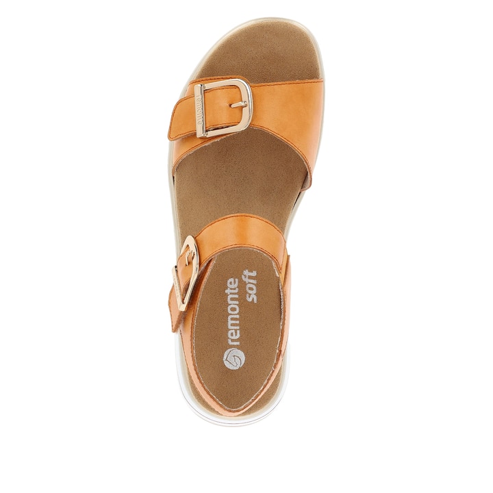 Remonte Artikelnummer D1J51-38 remonte Damen Riemchensandalen safranorange Fabrik Onlineshop