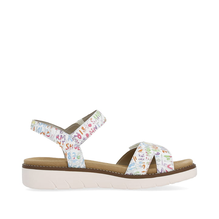 Remonte Artikelnummer D2049-81 remonte Damen Riemchensandalen multicolored-weiß Rabatt