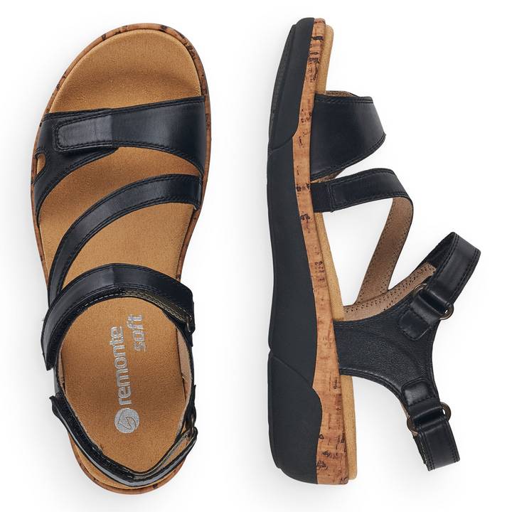 Remonte Artikelnummer R6850-01 remonte Damen Riemchensandalen tiefschwarz Flash Sale