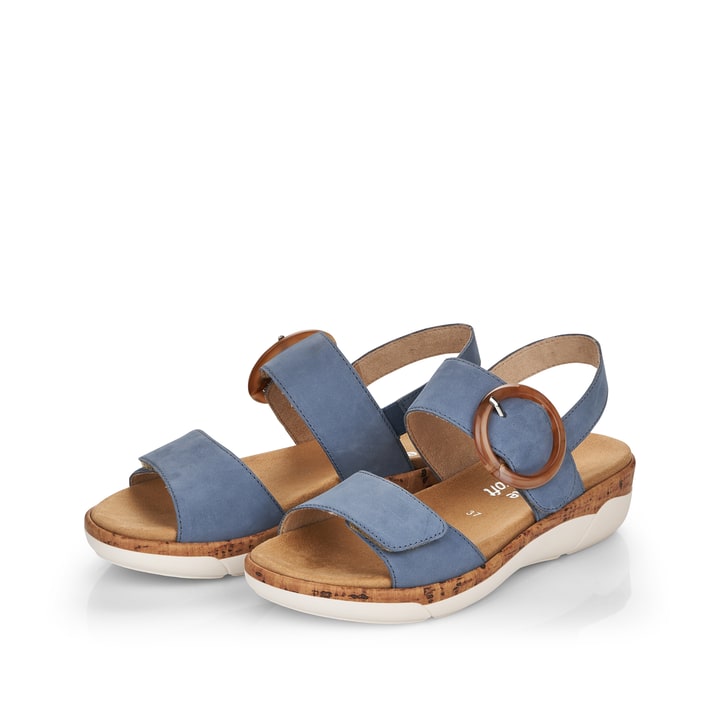 Remonte Artikelnummer R6853-14 remonte Damen Riemchensandalen ozeanblau Begrenztes Angebot