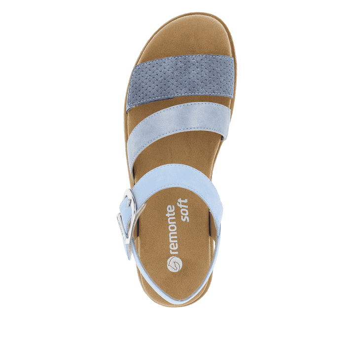 Remonte Artikelnummer D0Q55-12 remonte Damen Riemchensandalen himmelblau Black Friday