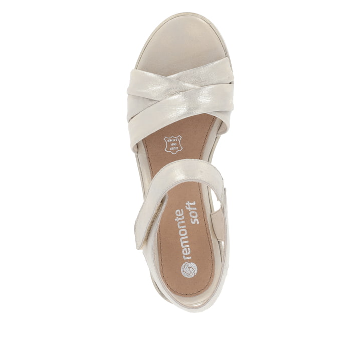 Remonte Artikelnummer D1P51-90 remonte Damen Keilsandaletten gold-metallic Zeitlich begrenztes Angebot