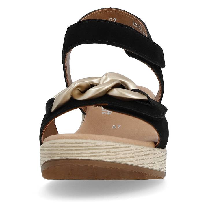 Remonte Artikelnummer D0N55-02 remonte Damen Riemchensandaletten diamantschwarz Blitzangebot