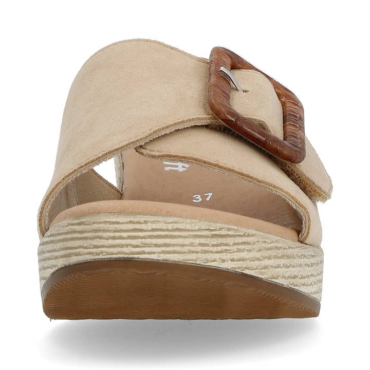 Remonte Artikelnummer D0N56-60 remonte Damen Pantoletten lehmbeige Bestseller