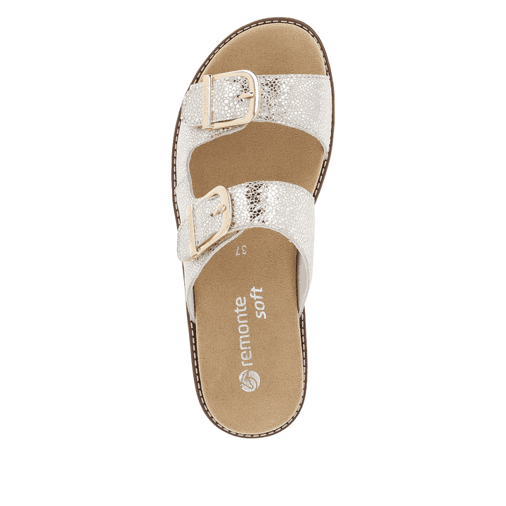 Remonte Artikelnummer D2070-90 remonte Damen Pantoletten metallic Sonderangebote