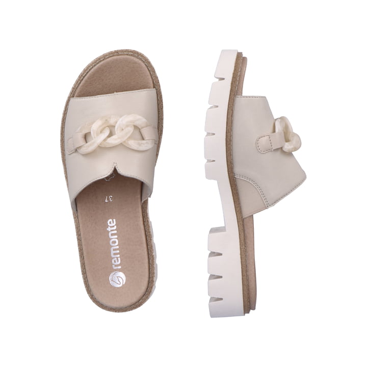Remonte Artikelnummer D7952-60 remonte Damen Pantoletten cremebeige VIP-Rabatte