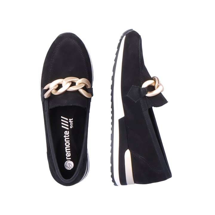 Remonte Artikelnummer R2544-02 remonte Damen Loafers nachtschwarz Clearance-Verkauf