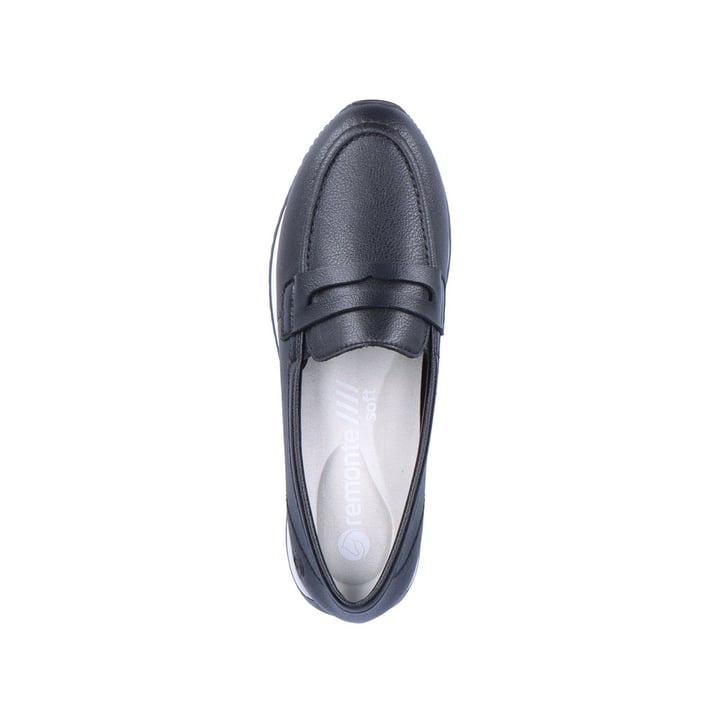 Remonte Artikelnummer D0H04-00 remonte Damen Loafers asphaltschwarz Kostenloser Versand international