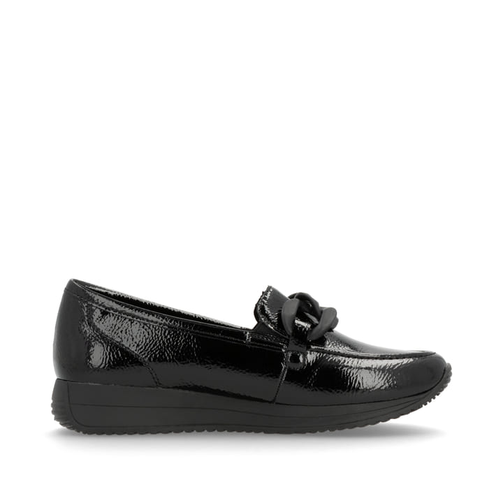 Remonte Artikelnummer D0H10-00 remonte Damen Loafers glanzschwarz Im Verkauf