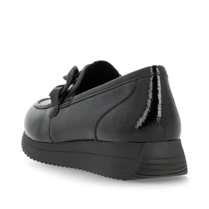 Remonte Artikelnummer D0H10-00 remonte Damen Loafers glanzschwarz Im Verkauf