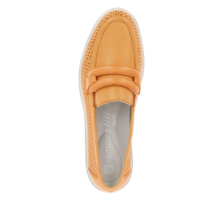 Remonte Artikelnummer D1H03-38 remonte Damen Loafers glutorange Auslauf