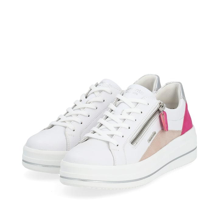 Remonte Artikelnummer D1C01-80 remonte Damen Sneaker kristallweiß-magenta Schlussverkauf