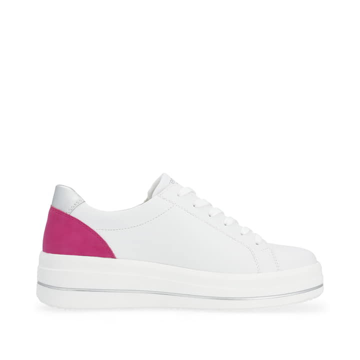 Remonte Artikelnummer D1C01-80 remonte Damen Sneaker kristallweiß-magenta Schlussverkauf