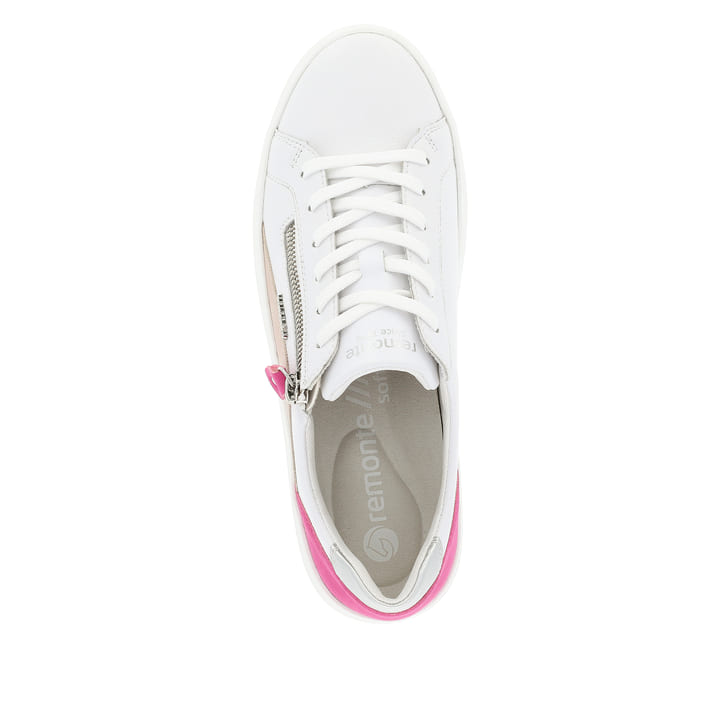 Remonte Artikelnummer D1C01-80 remonte Damen Sneaker kristallweiß-magenta Schlussverkauf