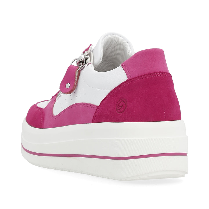 Remonte Artikelnummer D1C00-81 remonte Damen Sneaker fuchsia-schneeweiß Günstiger Verkauf