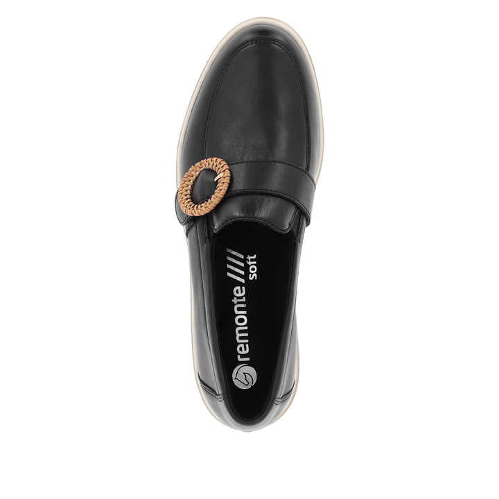 Remonte Artikelnummer D1H00-00 remonte Damen Loafers tiefschwarz Fabrikverkauf