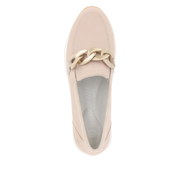 Remonte Artikelnummer R2544-31 remonte Damen Loafers beigerosa Fabrikpreis