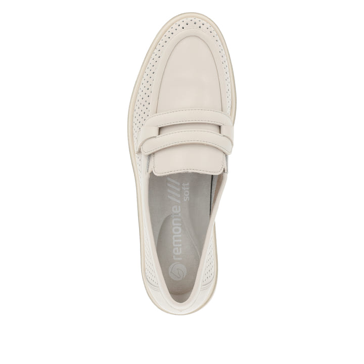 Remonte Artikelnummer D1H03-60 remonte Damen Loafers vanillebeige Sonderangebot
