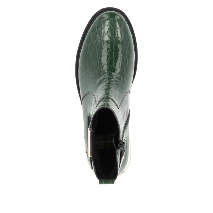 Remonte Artikelnummer D8684-54 remonte Damen Chelsea Boots tannengrün Jubiläumsangebot