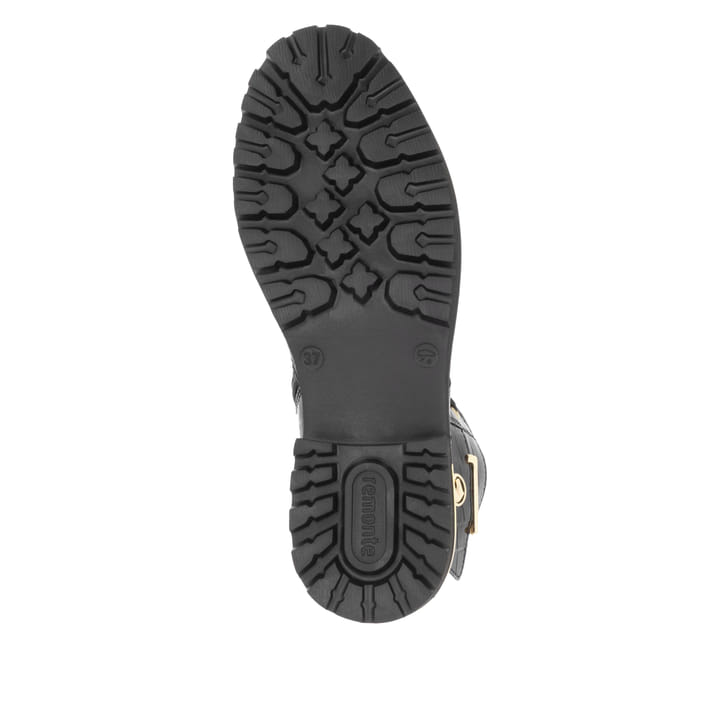 Remonte Artikelnummer D8683-00 remonte Damen Schnürstiefel lackschwarz Lagerräumung