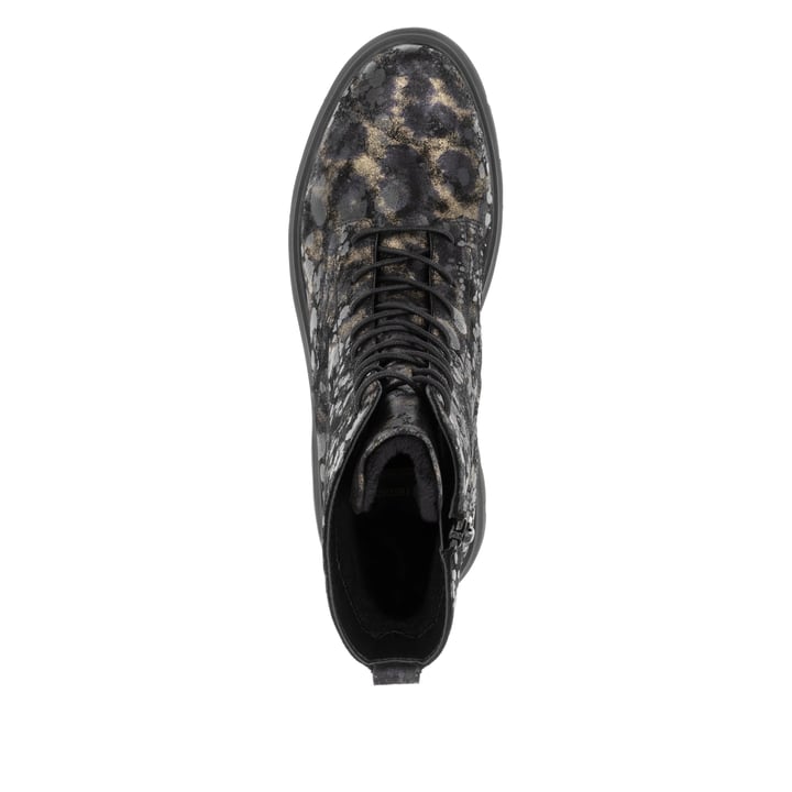 Remonte Artikelnummer D1W72-03 remonte Damen Schnürstiefel tiefschwarz-holzbraun Heißer Verkauf