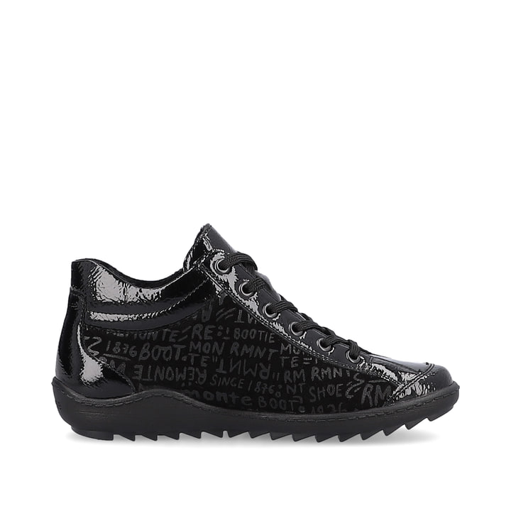 Remonte Artikelnummer R1477-01 remonte Damen Schnürschuhe mitternachtsschwarz Große Rabatte