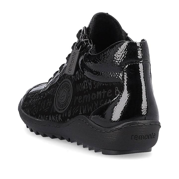 Remonte Artikelnummer R1477-01 remonte Damen Schnürschuhe mitternachtsschwarz Große Rabatte