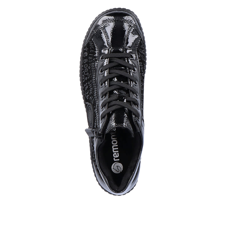 Remonte Artikelnummer R1477-01 remonte Damen Schnürschuhe mitternachtsschwarz Große Rabatte