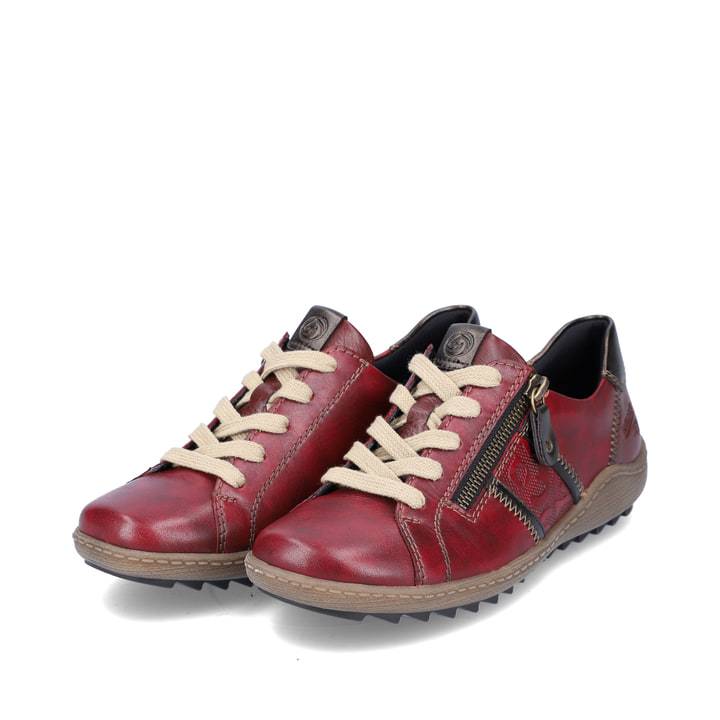 Remonte Artikelnummer R1426-35 remonte Damen Schnürschuhe himbeerrot Saisonale Angebote