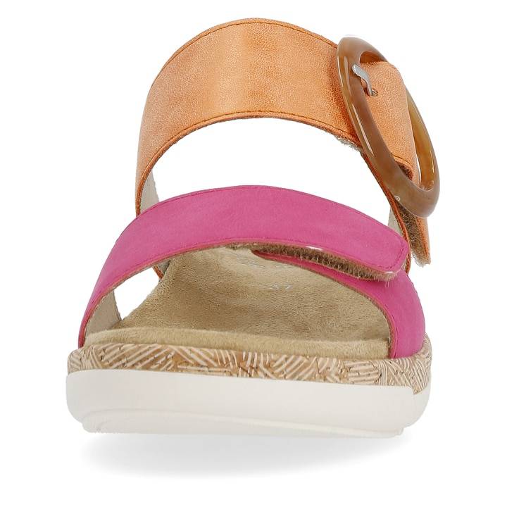 Remonte Artikelnummer R6858-38 remonte Damen Pantoletten apricot-magenta Nur für heute
