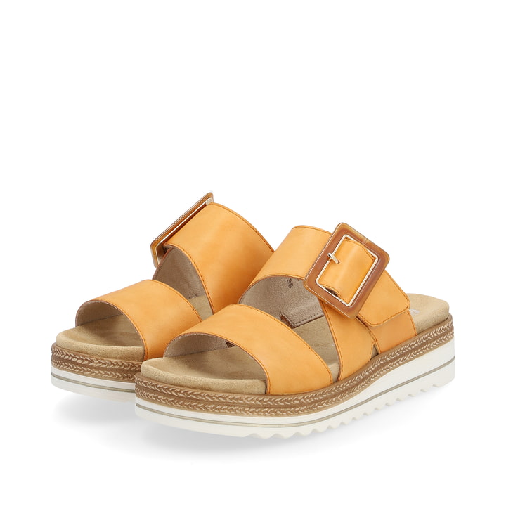 Remonte Artikelnummer D0Q57-38 remonte Damen Pantoletten safranorange Riesige Rabatte
