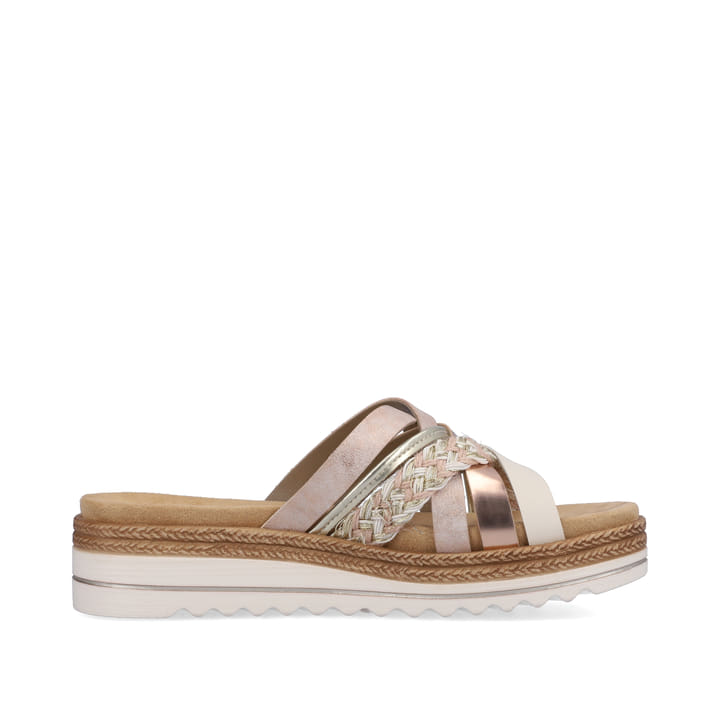 Remonte Artikelnummer D0Q50-31 remonte Damen Pantoletten puderrosa-metallic Verkauf