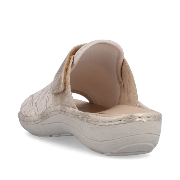 Remonte Artikelnummer D7664-60 remonte Damen Pantoletten champagnerbeige Schlussverkauf