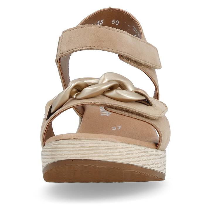 Remonte Artikelnummer D0N55-60 remonte Damen Riemchensandaletten braunbeige Valentinstagsangebot
