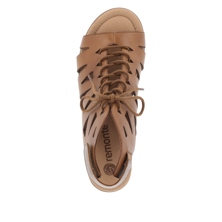 Remonte Artikelnummer R8776-24 remonte Damen Riemchensandaletten haselnussbraun Online Outlet
