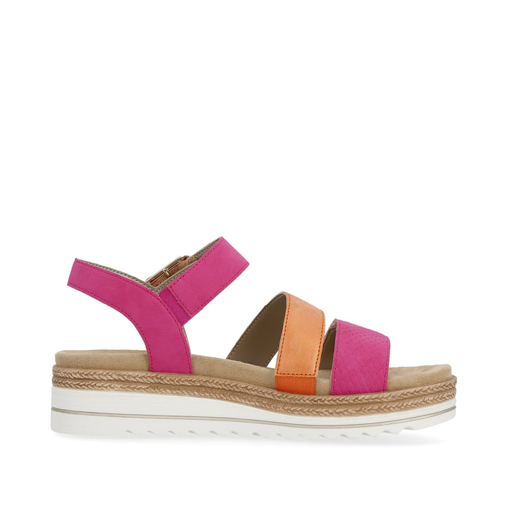 Remonte Artikelnummer D0Q55-31 remonte Damen Riemchensandalen magenta-rostorange Neueste Stile