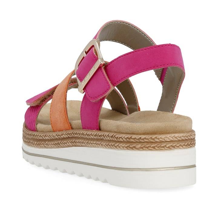 Remonte Artikelnummer D0Q55-31 remonte Damen Riemchensandalen magenta-rostorange Neueste Stile