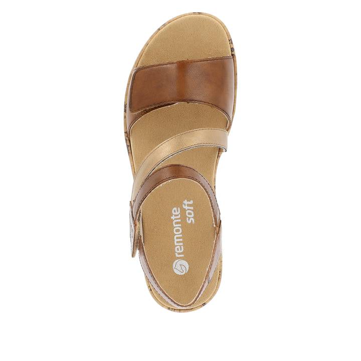 Remonte Artikelnummer R6860-24 remonte Damen Riemchensandalen nussbraun Letzte 2 Tage